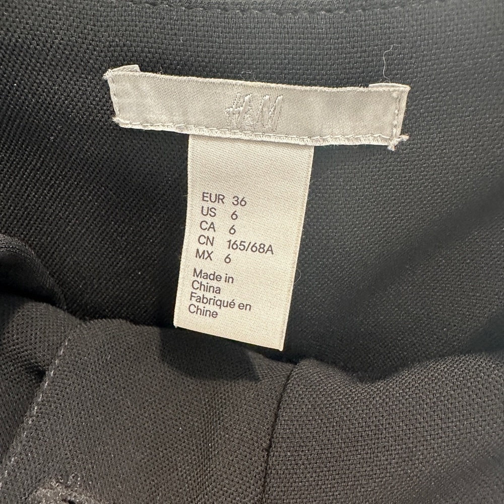 H&M Classic Black Top